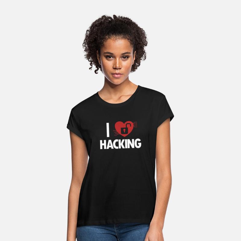 I love Hacking Black Hat Ethical Hacking White