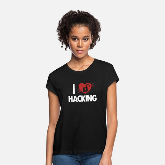I love Hacking Black Hat Ethical Hacking White