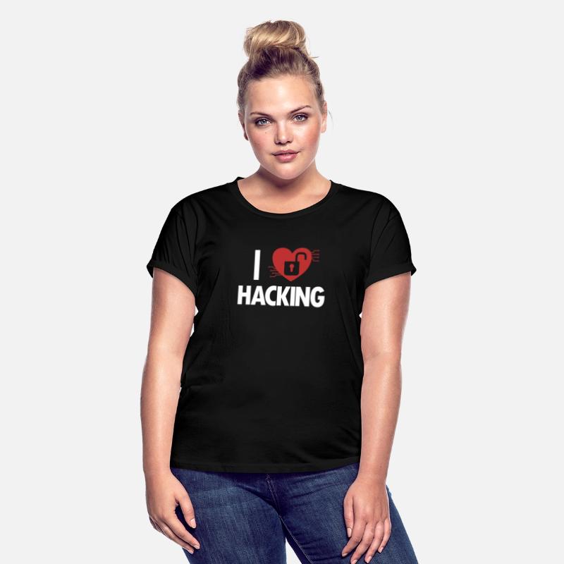 I love Hacking Black Hat Ethical Hacking White