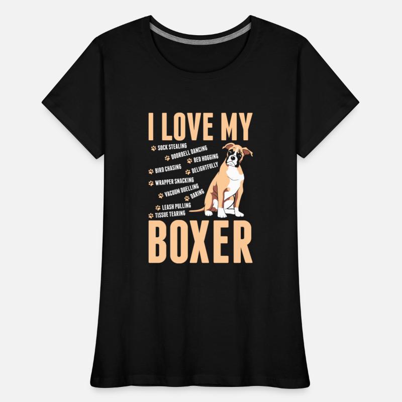 I Love My Boxer Dog