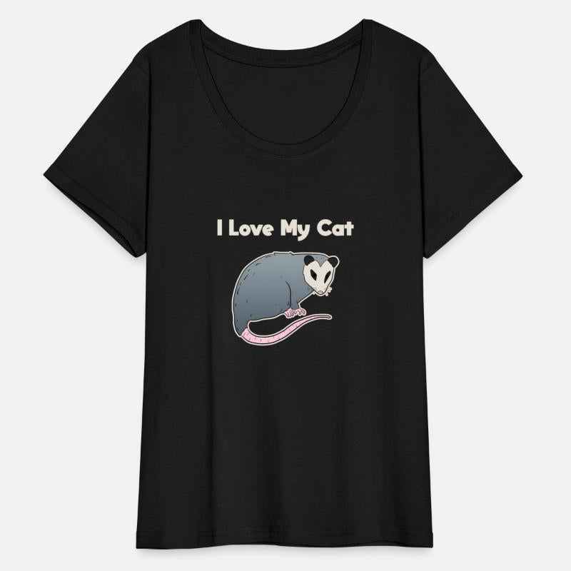 I Love My Cat Opossum