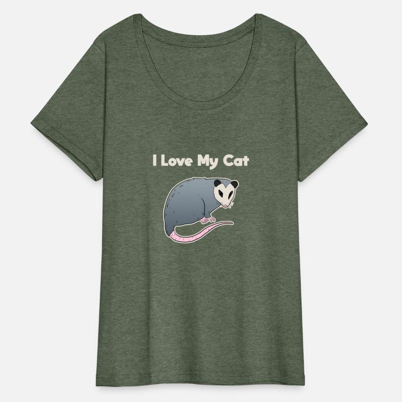 I Love My Cat Opossum