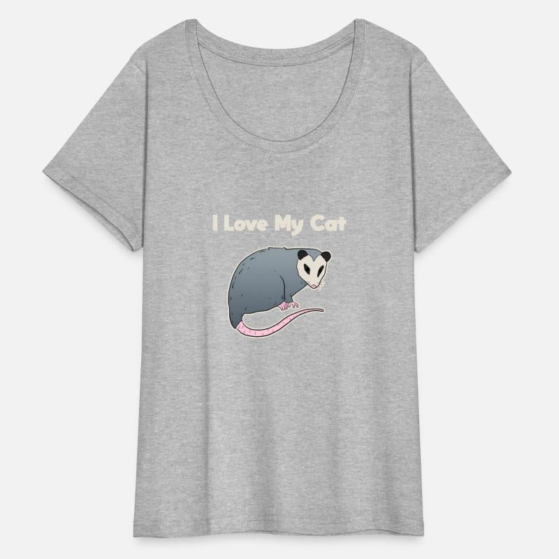 I Love My Cat Opossum