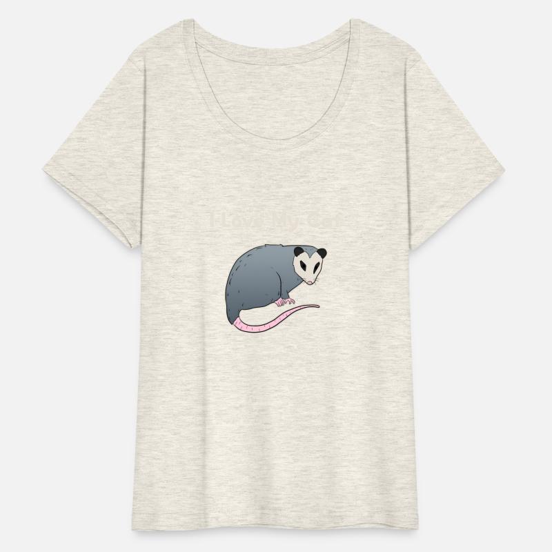 I Love My Cat Opossum