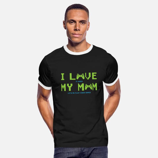 I Love My Mom Funny Gamer Gifts for Teen Boys