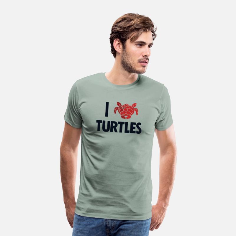 I love Turtles Alligator Snapping Red-Eared