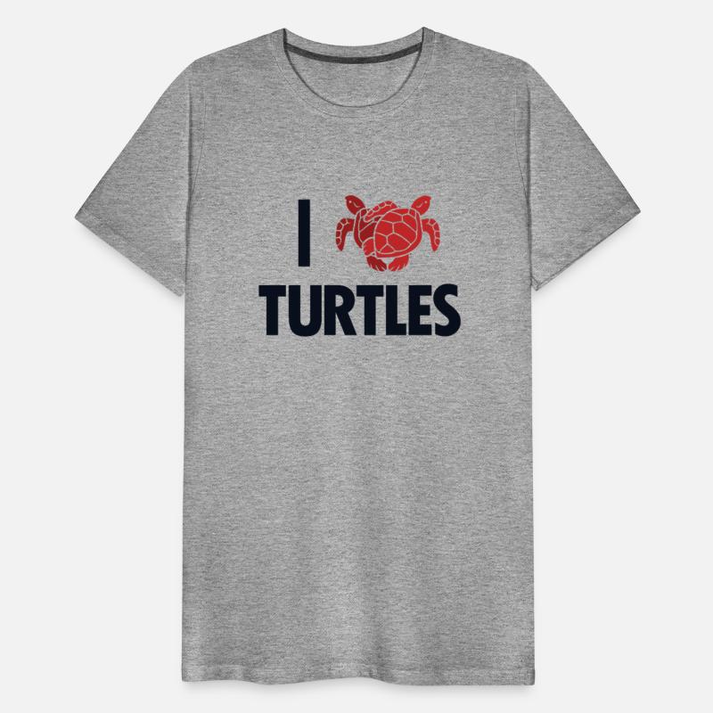 I love Turtles Alligator Snapping Red-Eared