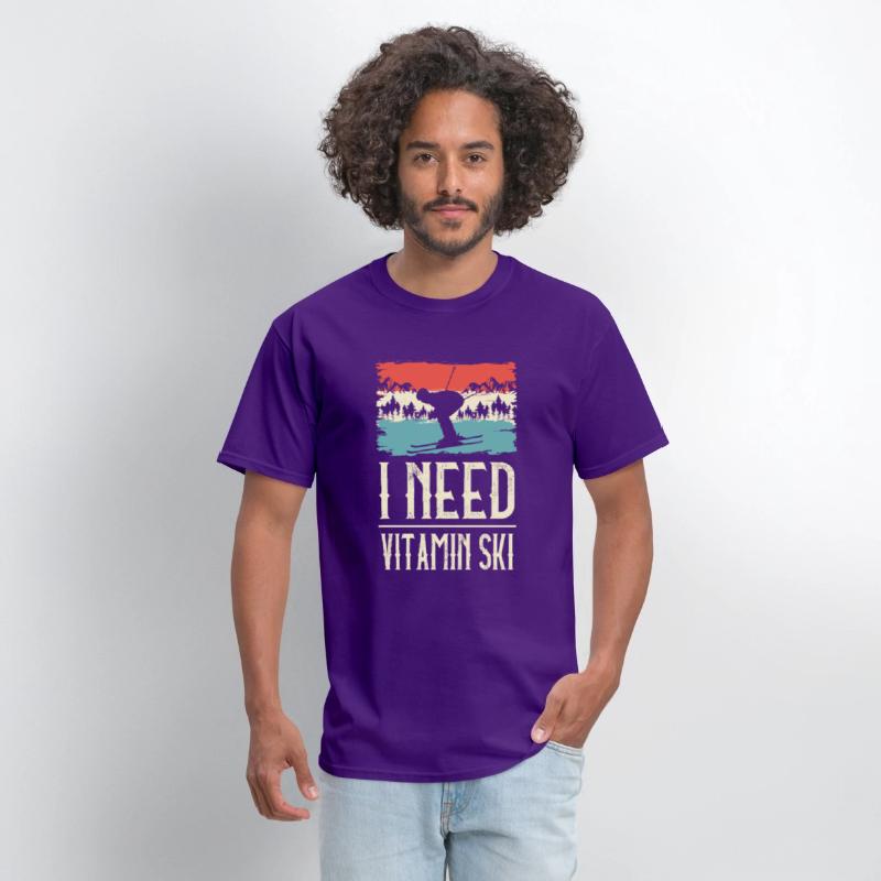 I Need Vitamin Skiing Ice Ski Winter Sport Skier