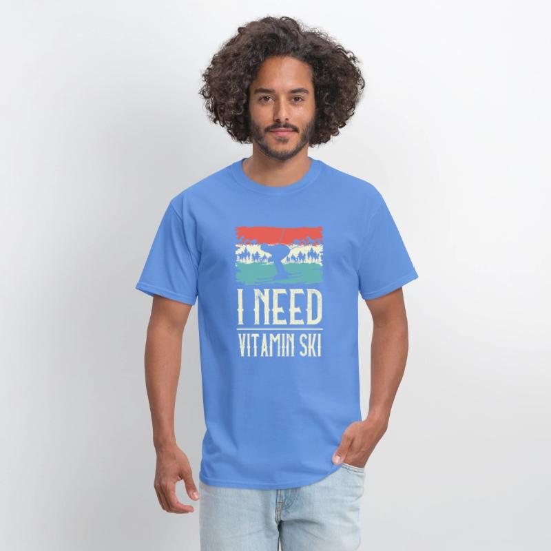 I Need Vitamin Skiing Ice Ski Winter Sport Skier