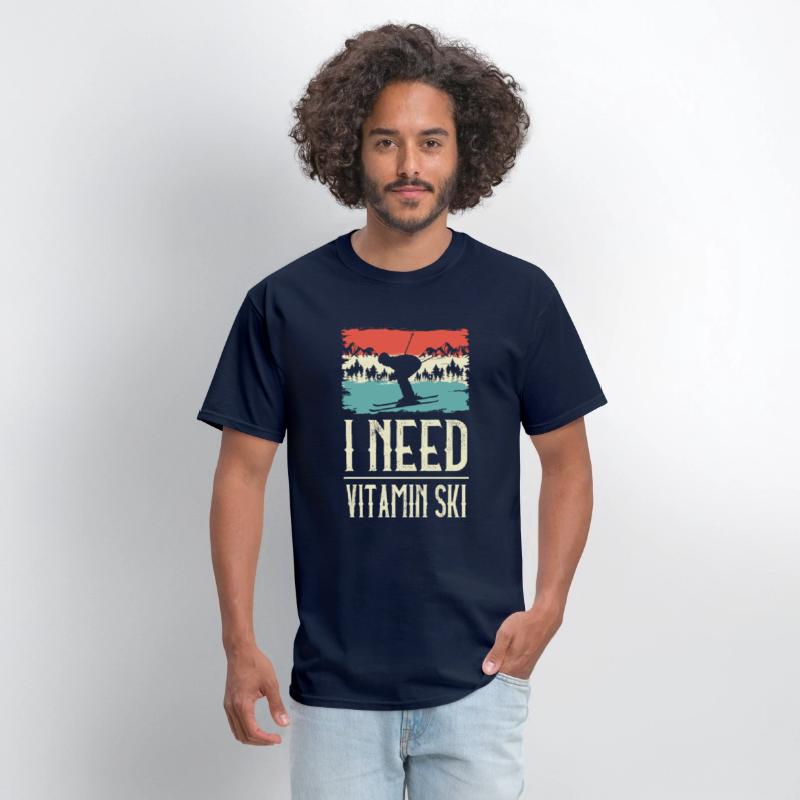 I Need Vitamin Skiing Ice Ski Winter Sport Skier