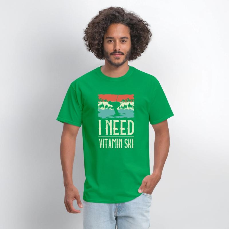 I Need Vitamin Skiing Ice Ski Winter Sport Skier