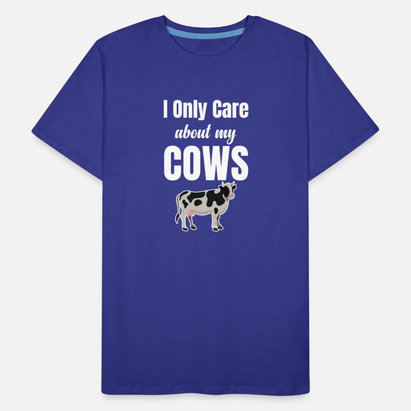 I Only Care About Cows Funny Farmer Highlander