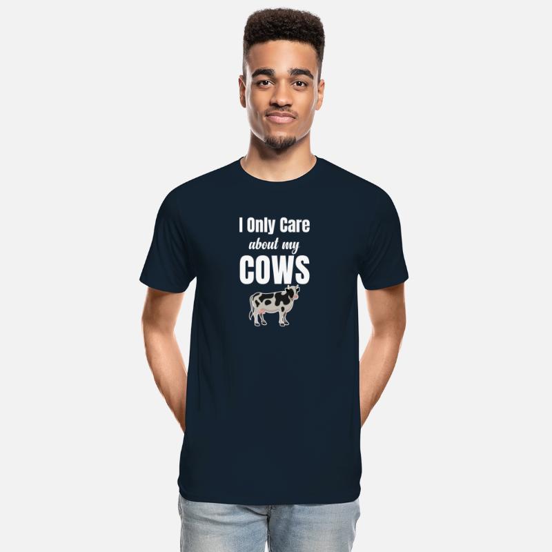 I Only Care About Cows Funny Farmer Highlander