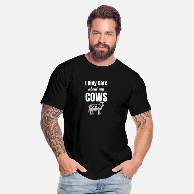 I Only Care About Cows Funny Farmer Highlander