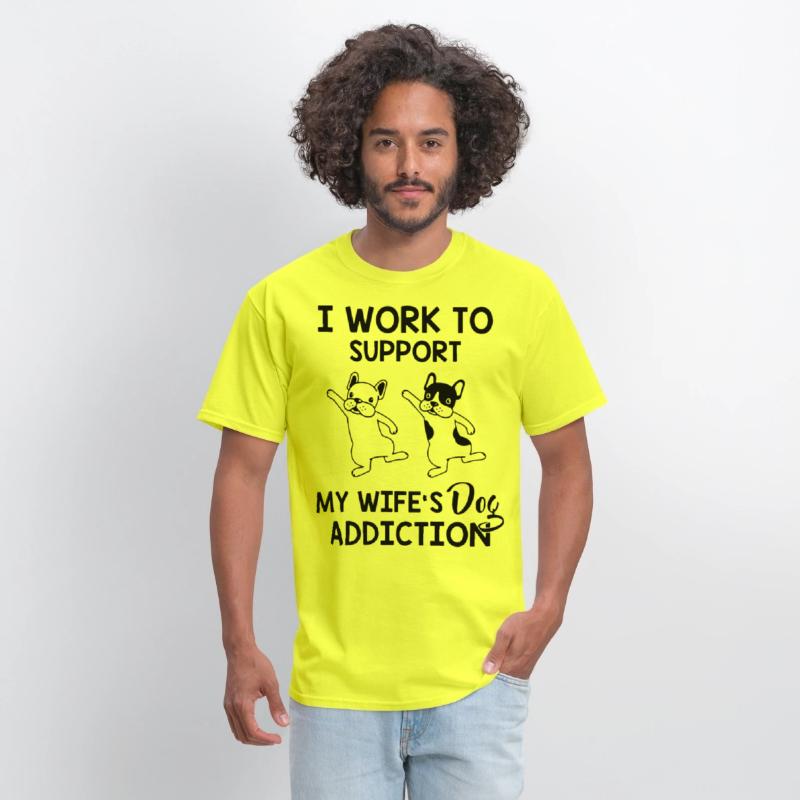 I work to support my wife s dog addiction husband
