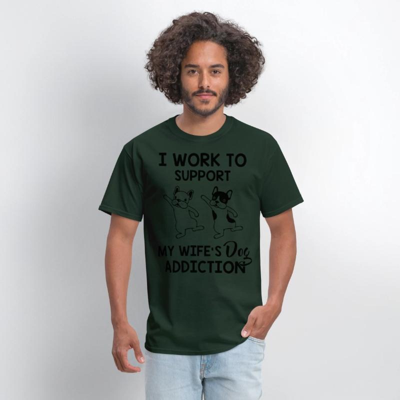 I work to support my wife s dog addiction husband