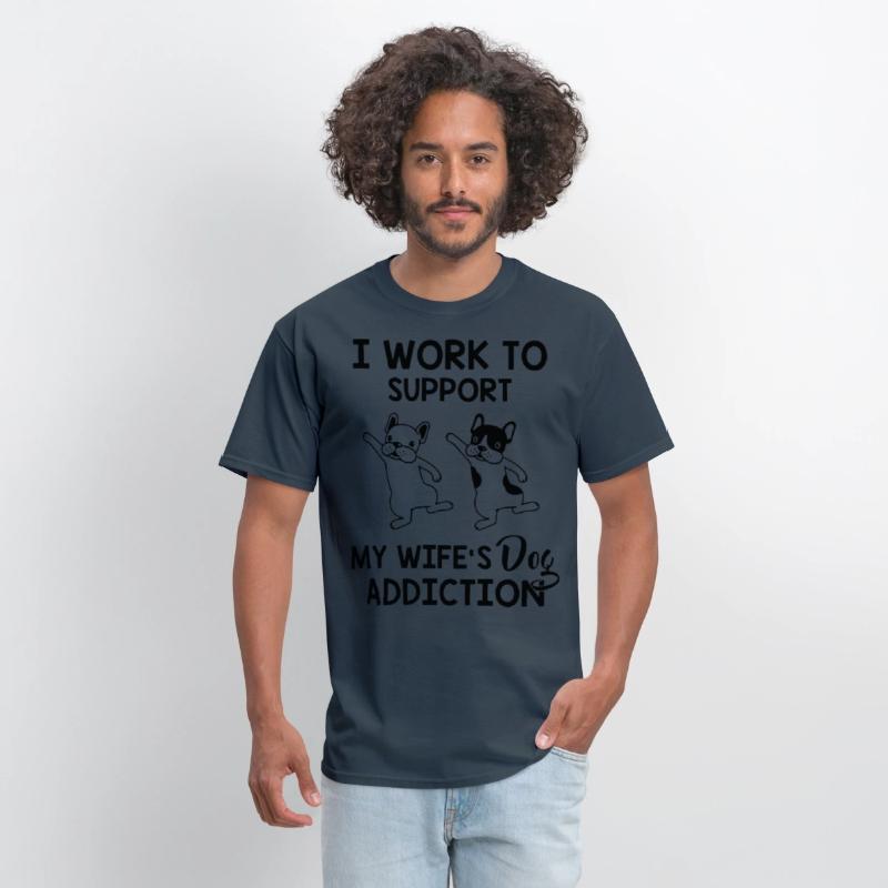 I work to support my wife s dog addiction husband
