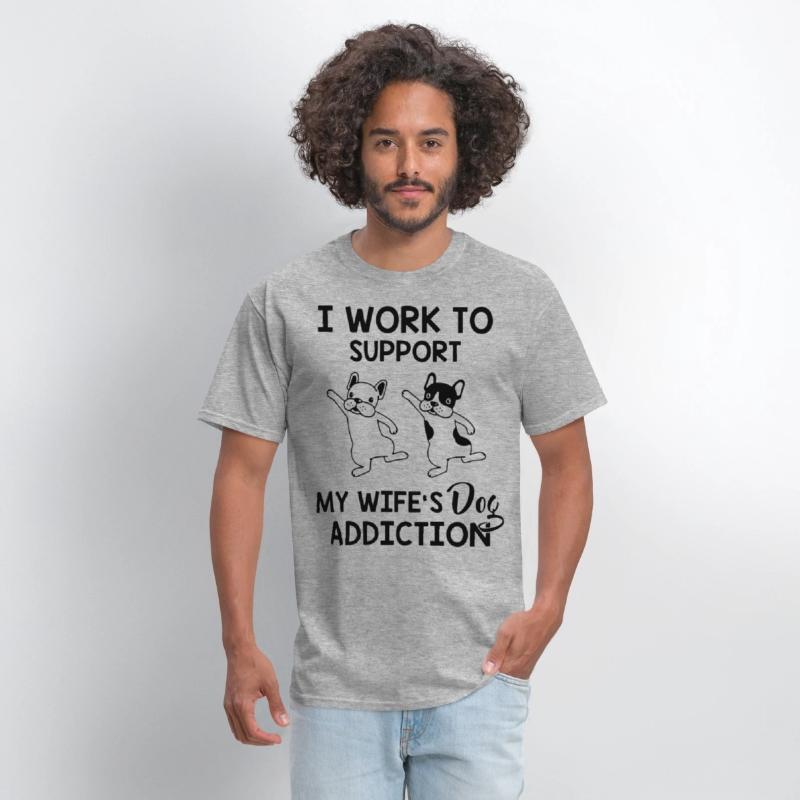 I work to support my wife s dog addiction husband