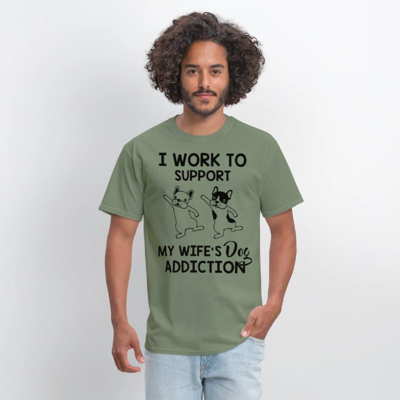 I work to support my wife s dog addiction husband