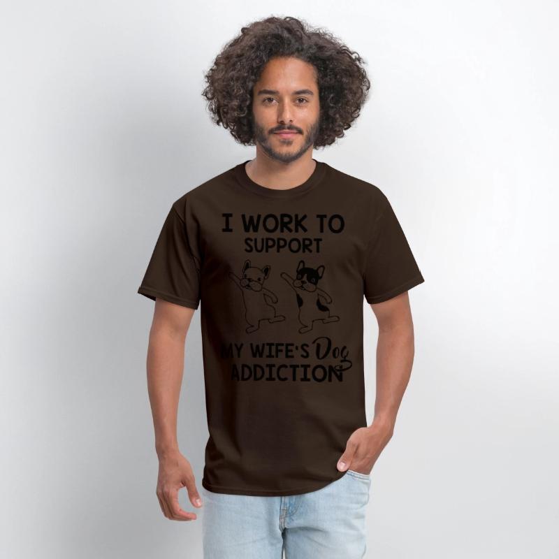 I work to support my wife s dog addiction husband