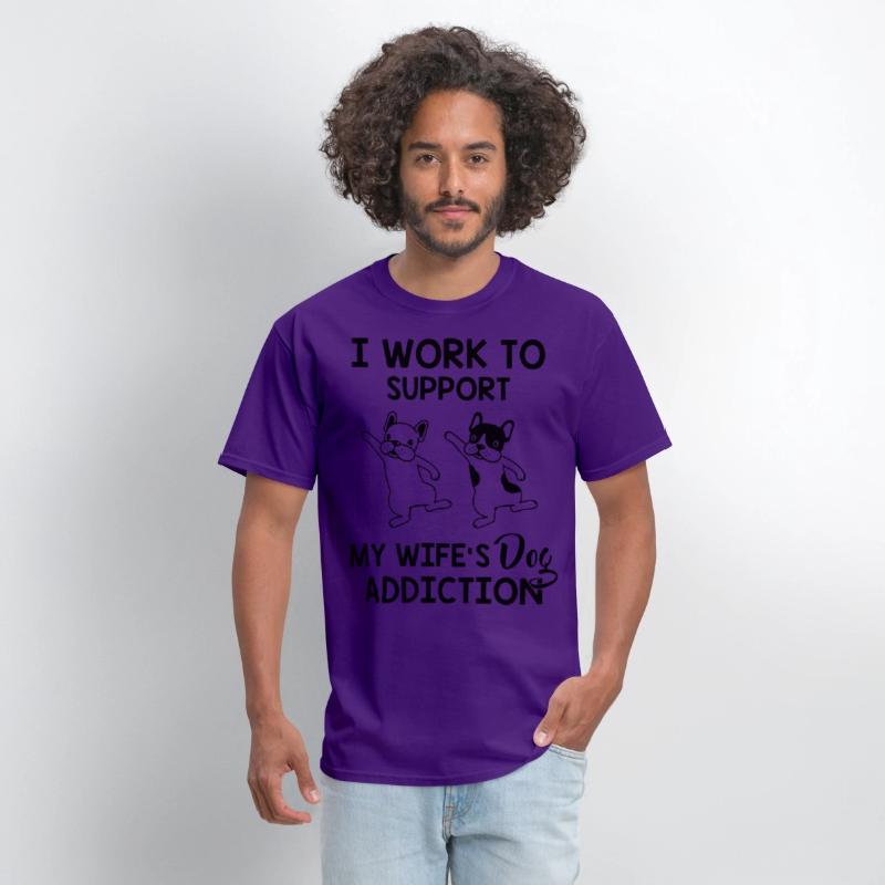 I work to support my wife s dog addiction husband