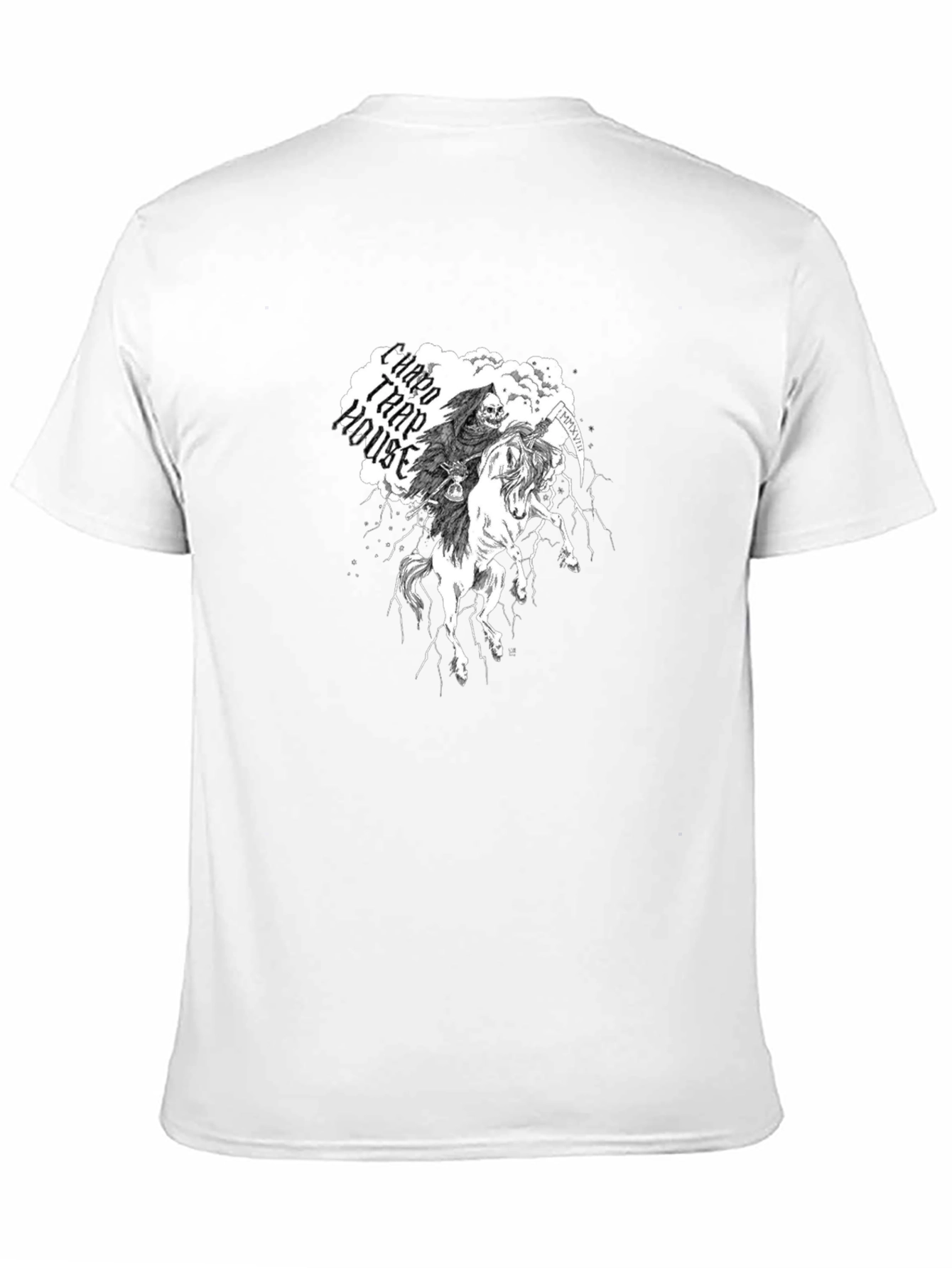 Grim Reaper Horseman Graphic Tee