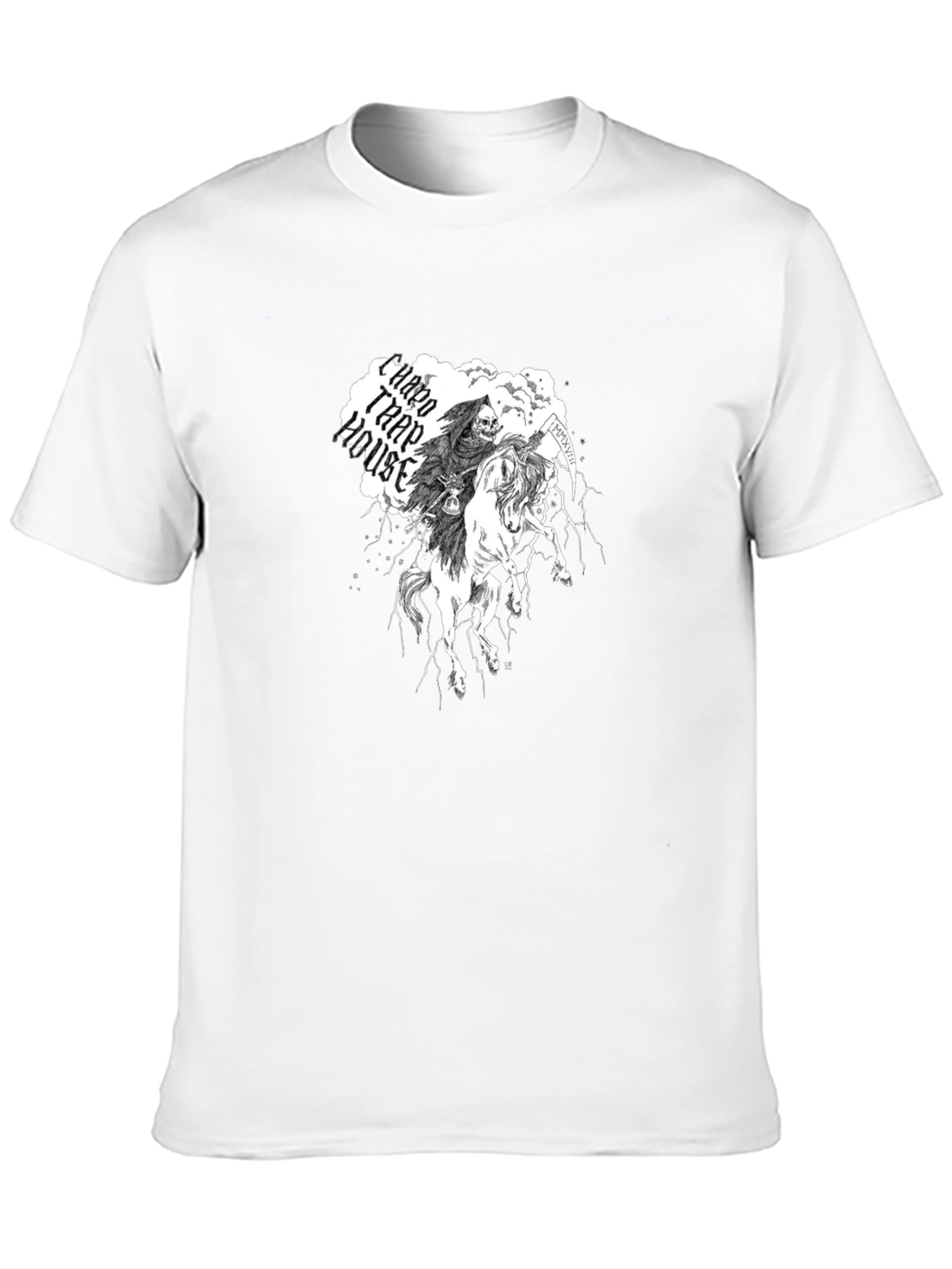 Grim Reaper Horseman Graphic Tee