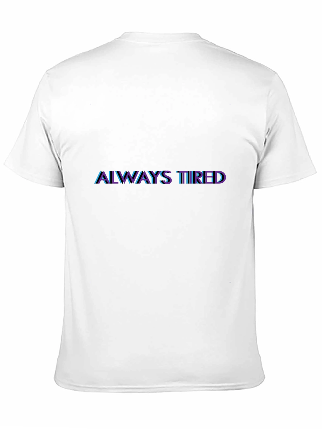 Always Tired Graphic Tee - Mens Black T-Shirt