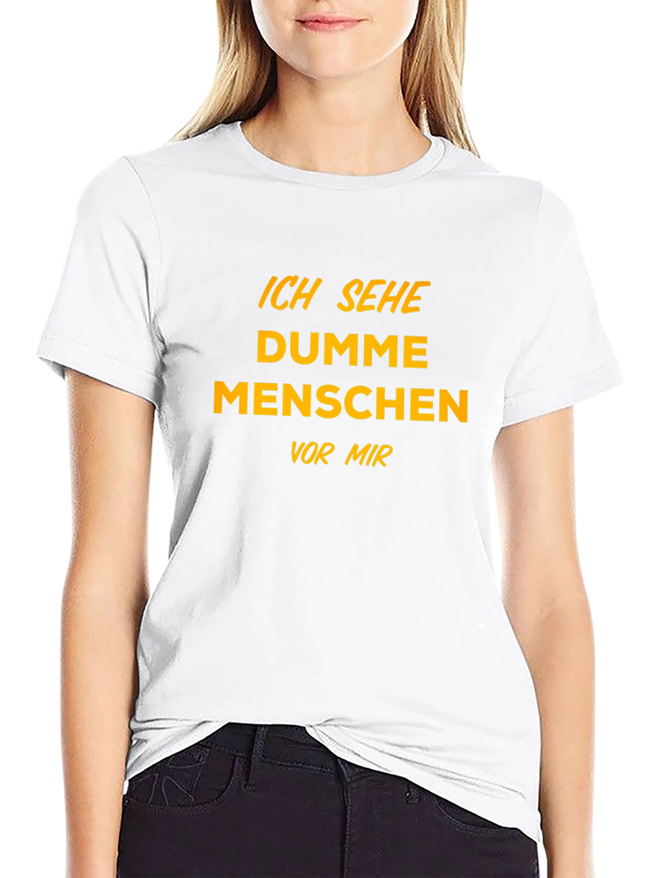 Ich Sehe Dumme Menschen Funny T-Shirt