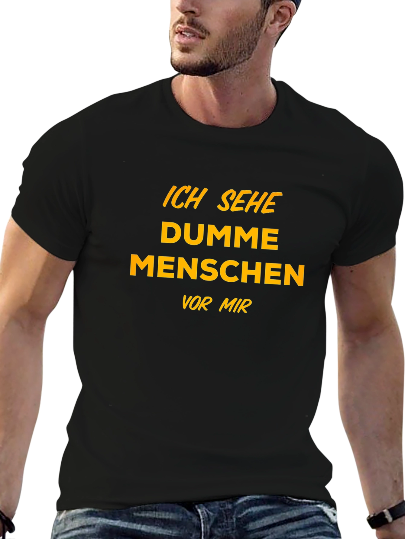 Ich Sehe Dumme Menschen Funny T-Shirt