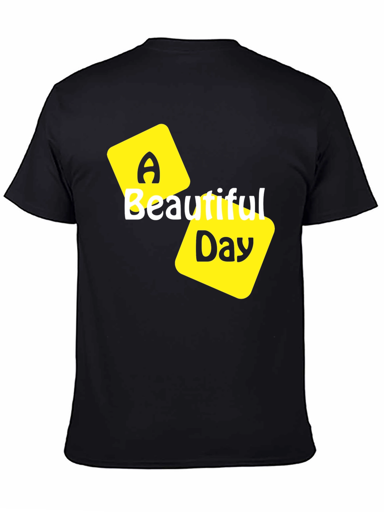A Beautiful Day Black T-Shirt