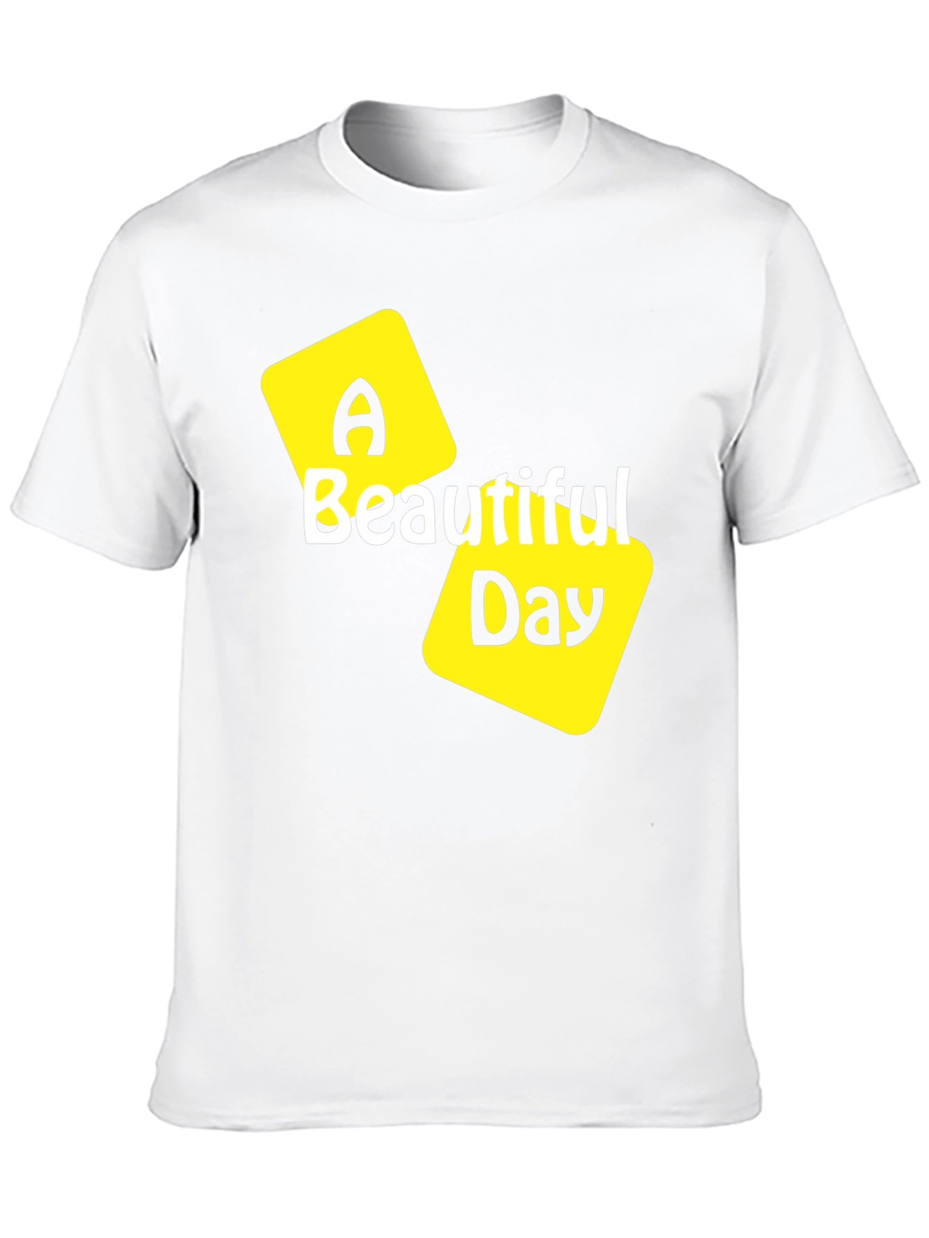 A Beautiful Day Black T-Shirt