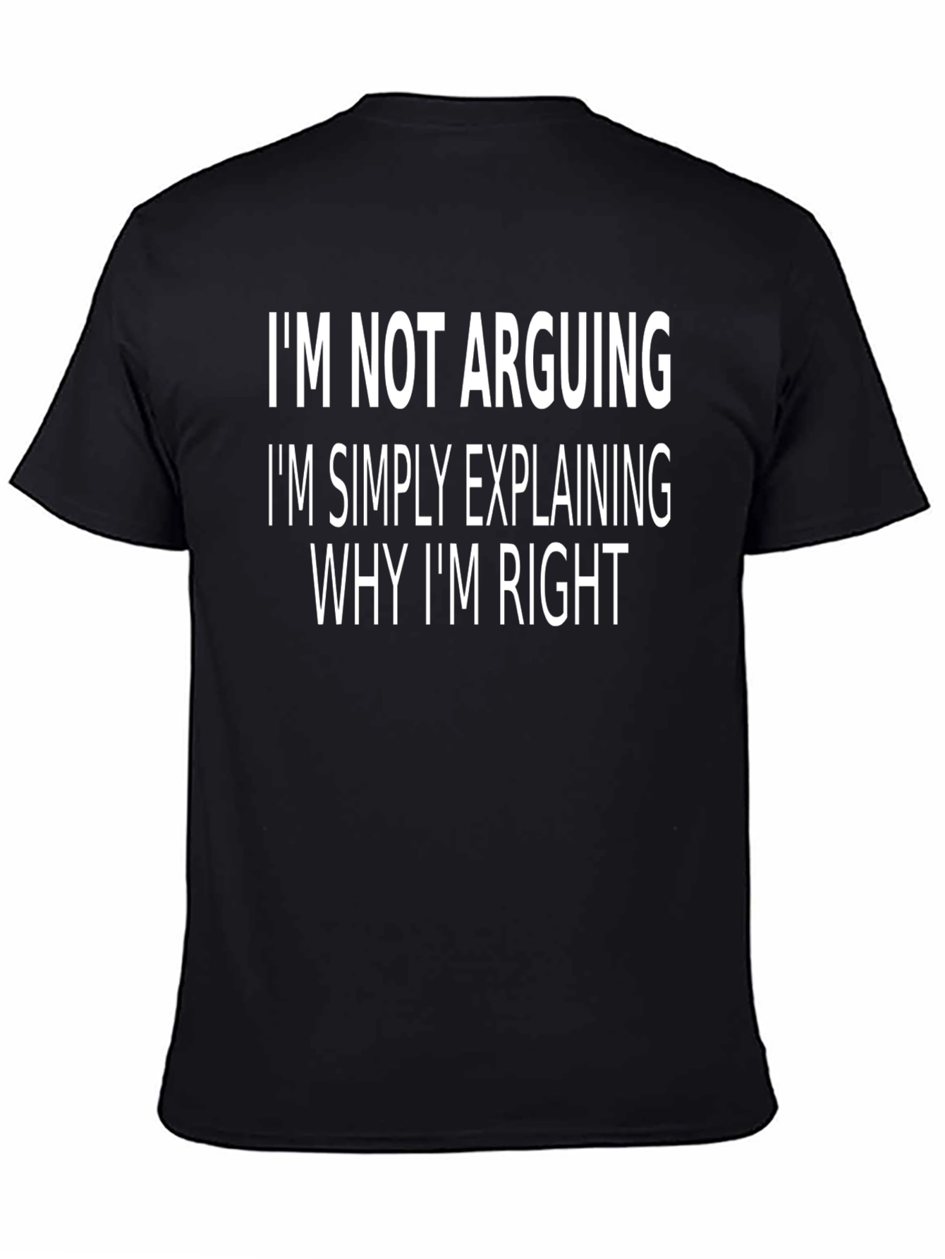 Funny Im Not Arguing Explaining T-Shirt