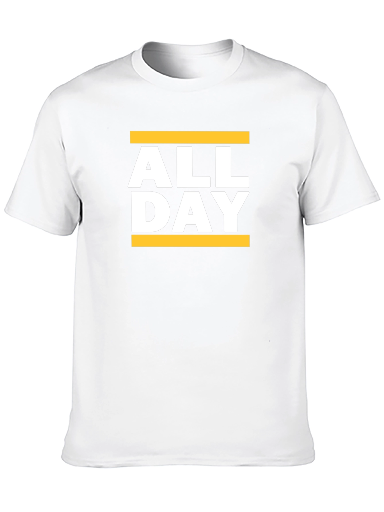 All Day Graphic Tee - Black Casual T-Shirt