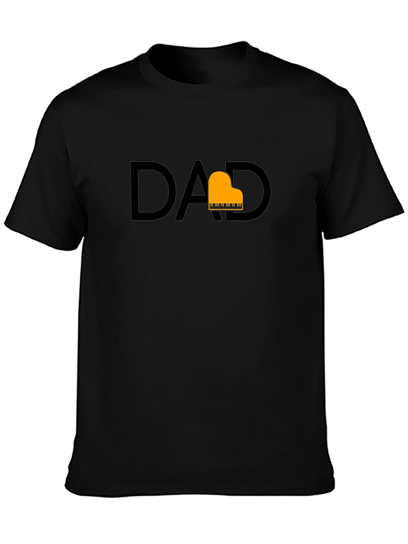Piano Dad T-Shirt - Stylish Musician Father Tee