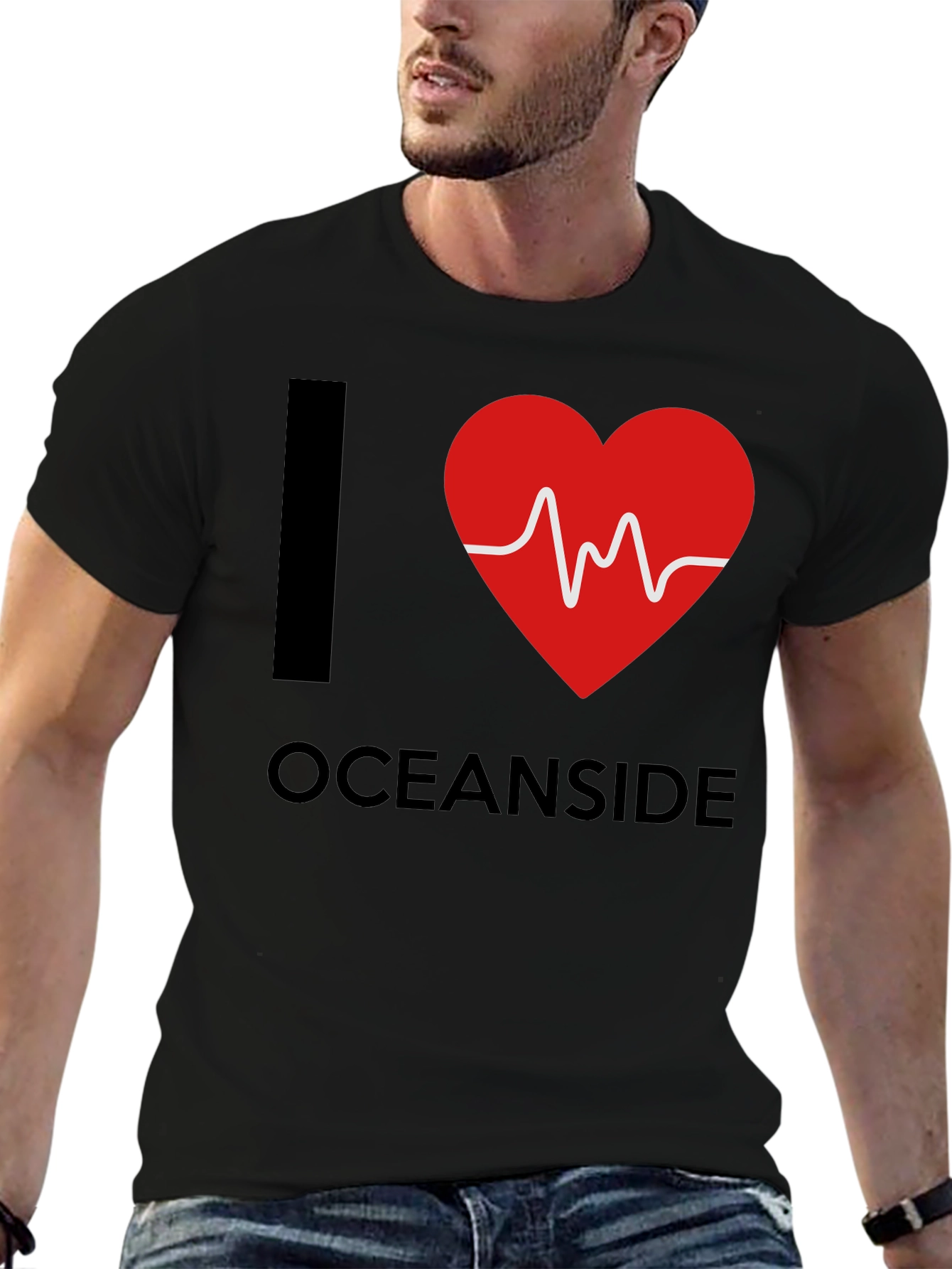 I Heart Oceanside Graphic T-Shirt