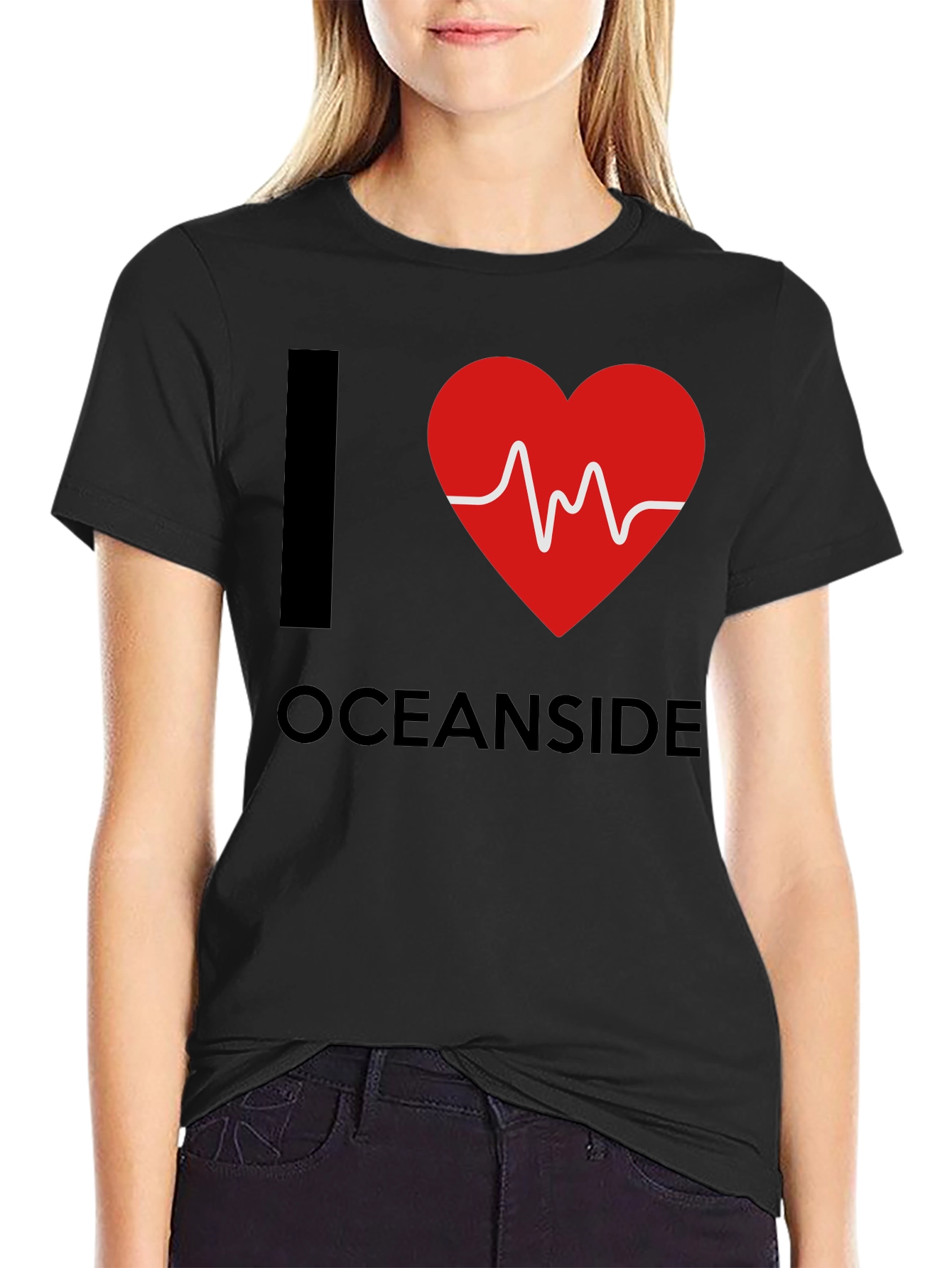 I Heart Oceanside Graphic T-Shirt