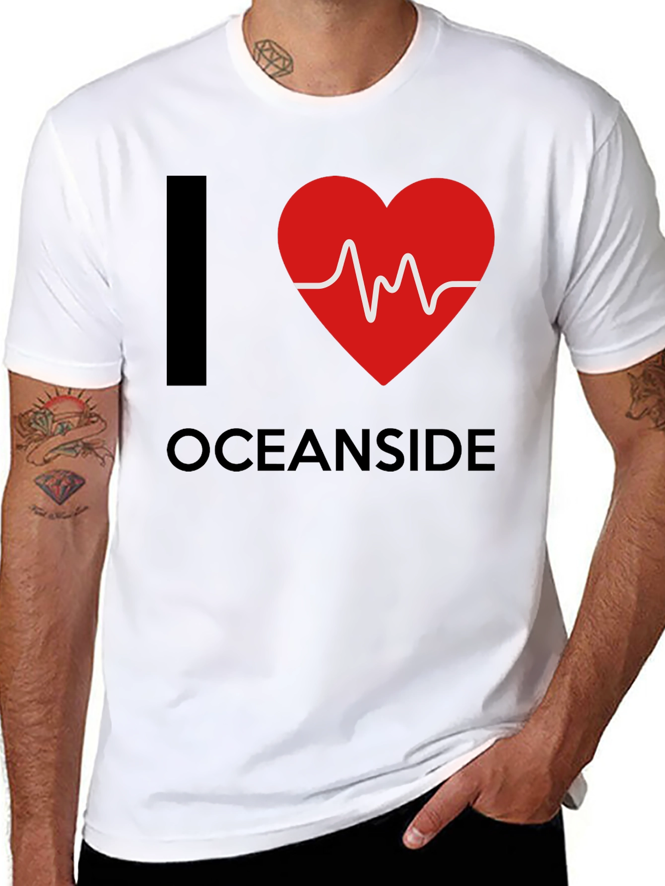 I Heart Oceanside Graphic T-Shirt