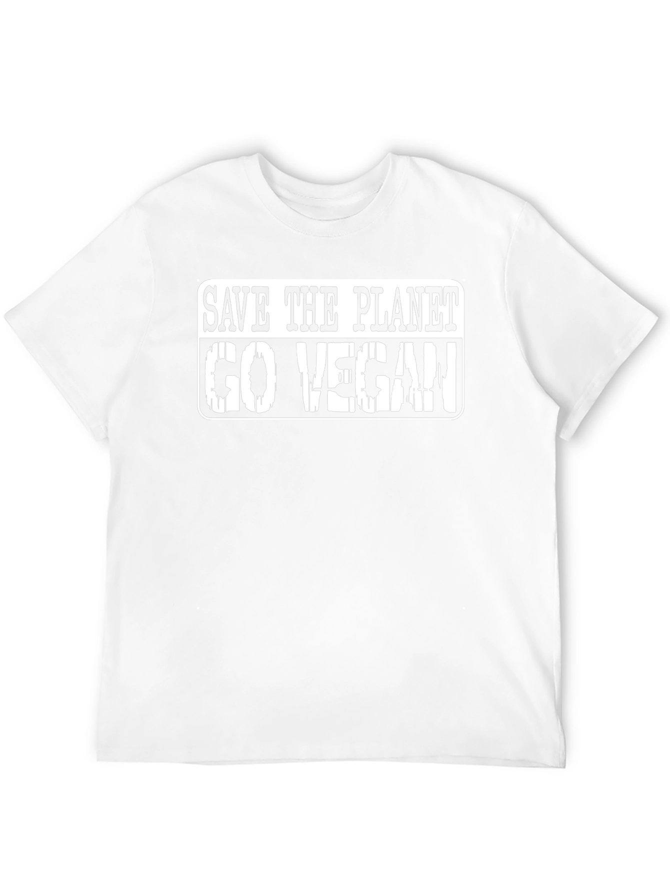 Save the Planet Go Vegan Graphic Tee