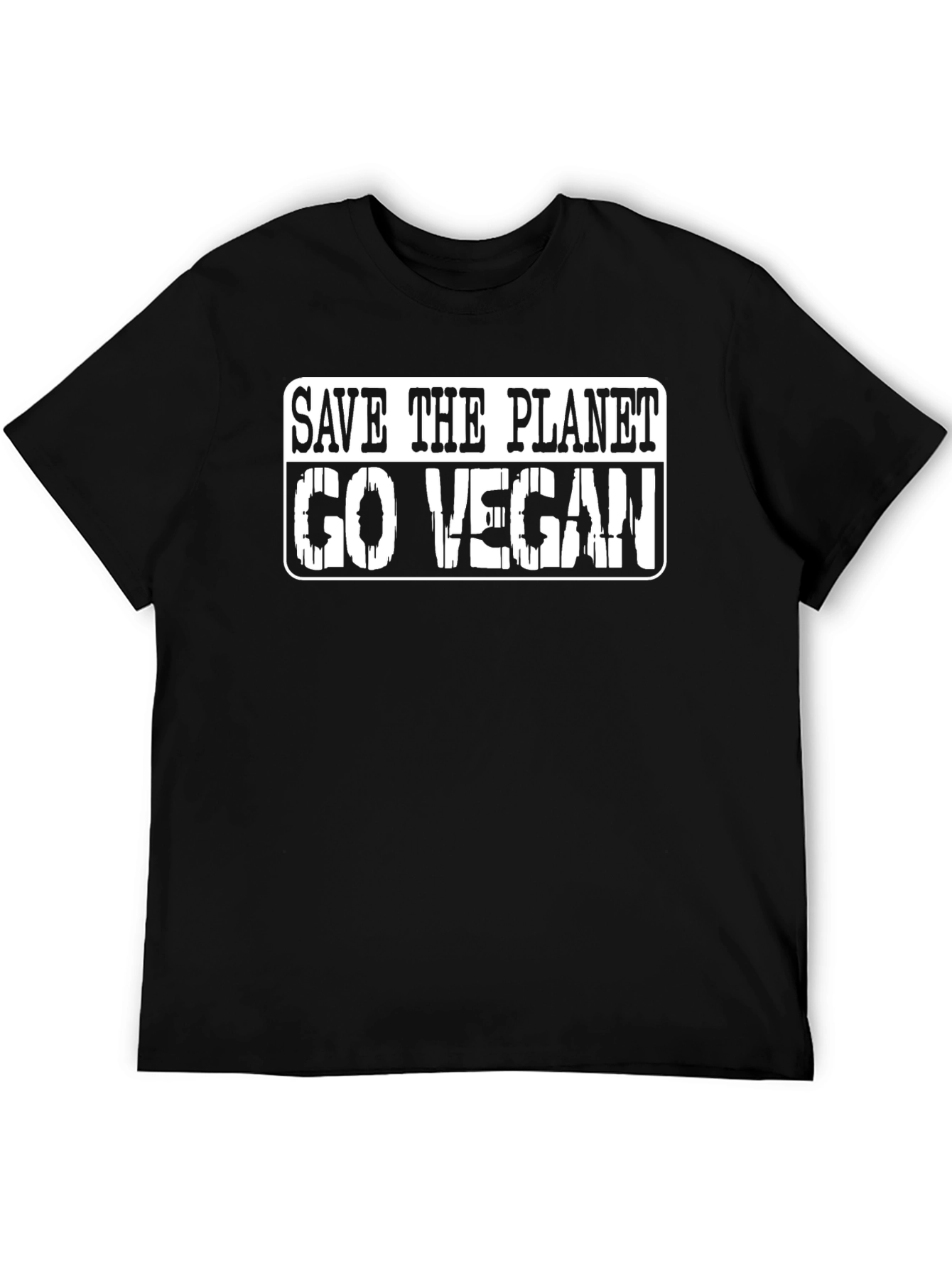 Save the Planet Go Vegan Graphic Tee