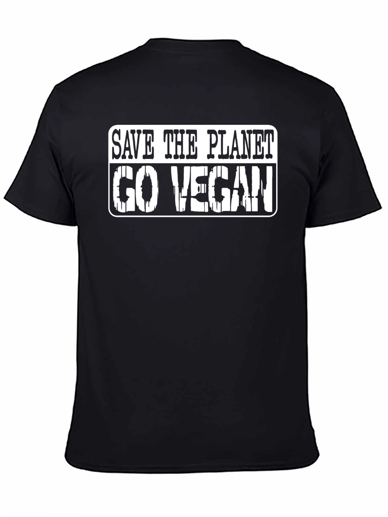 Save the Planet Go Vegan Graphic Tee