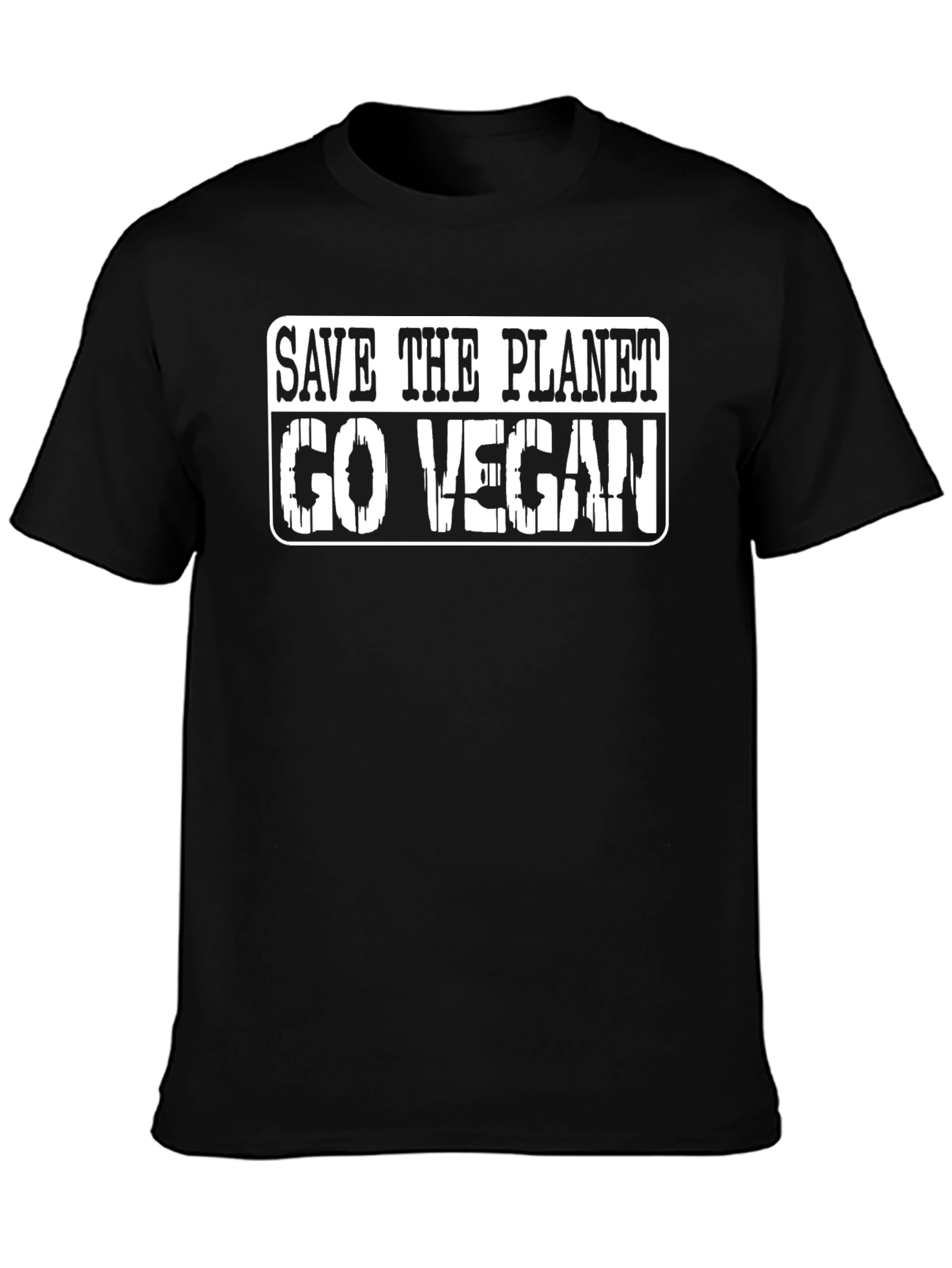 Save the Planet Go Vegan Graphic Tee