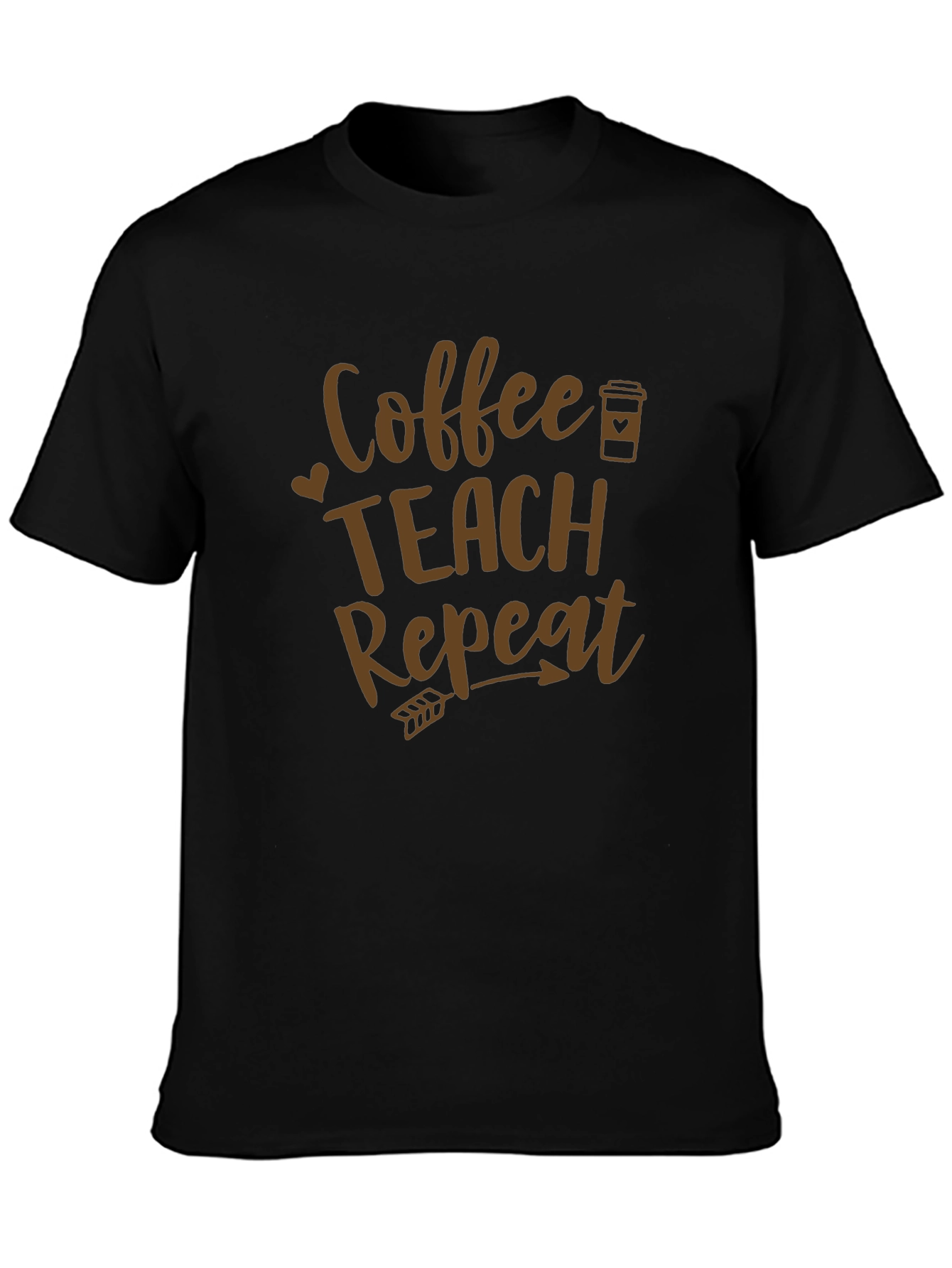 Coffee Teach Repeat Graphic Tee