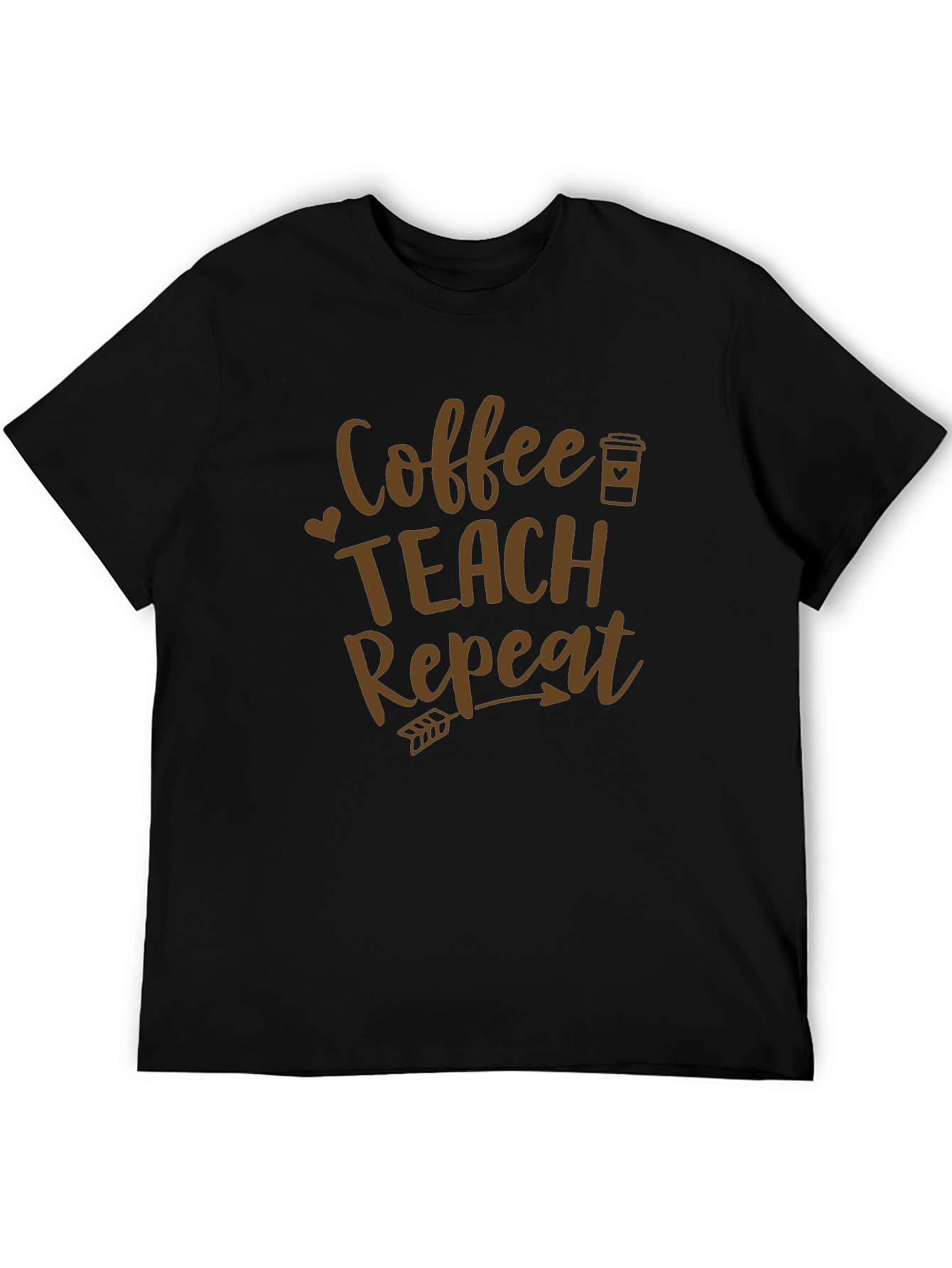 Coffee Teach Repeat Graphic Tee