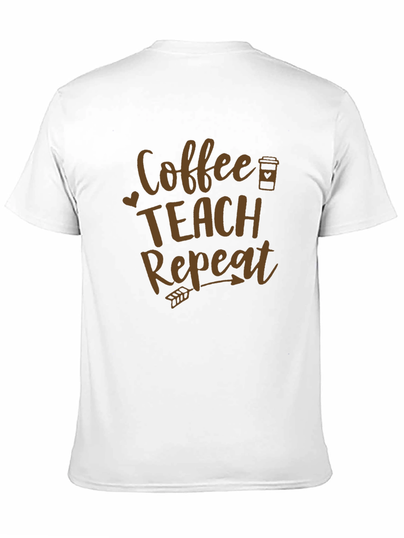 Coffee Teach Repeat Graphic Tee