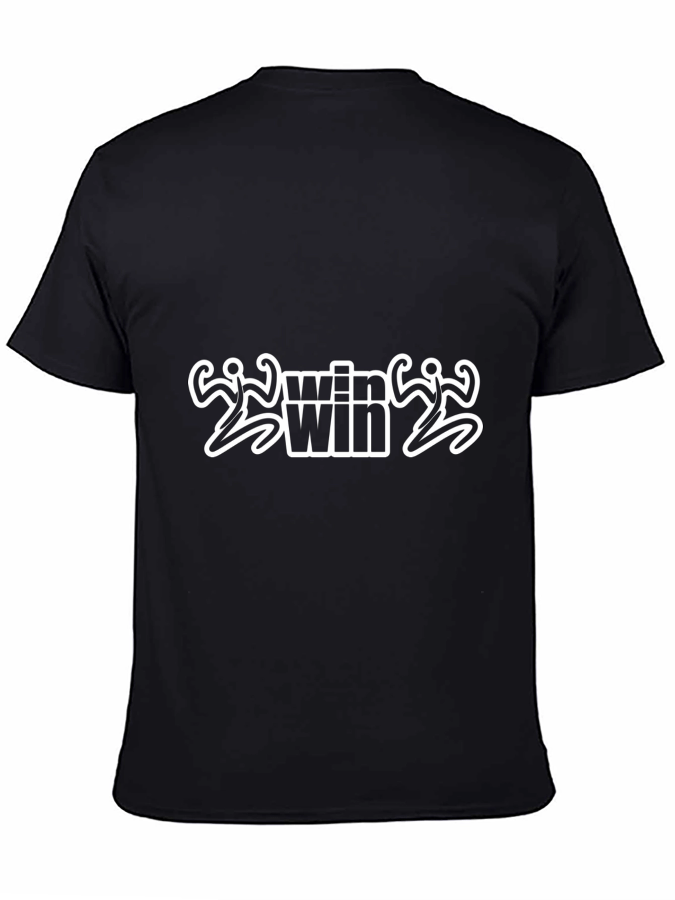 Win-Win Black Graphic Tee