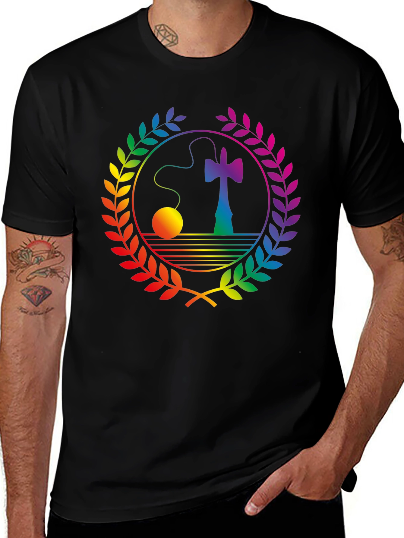 Rainbow Kendama T-Shirt