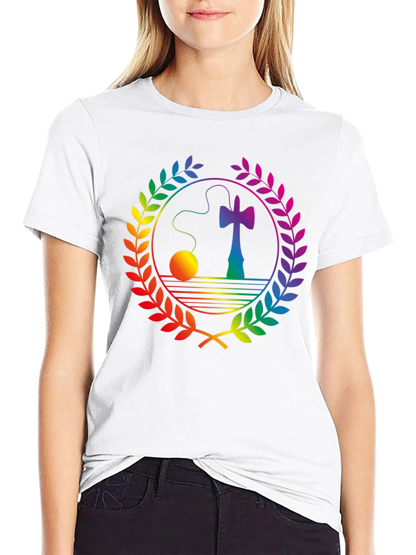 Rainbow Kendama T-Shirt