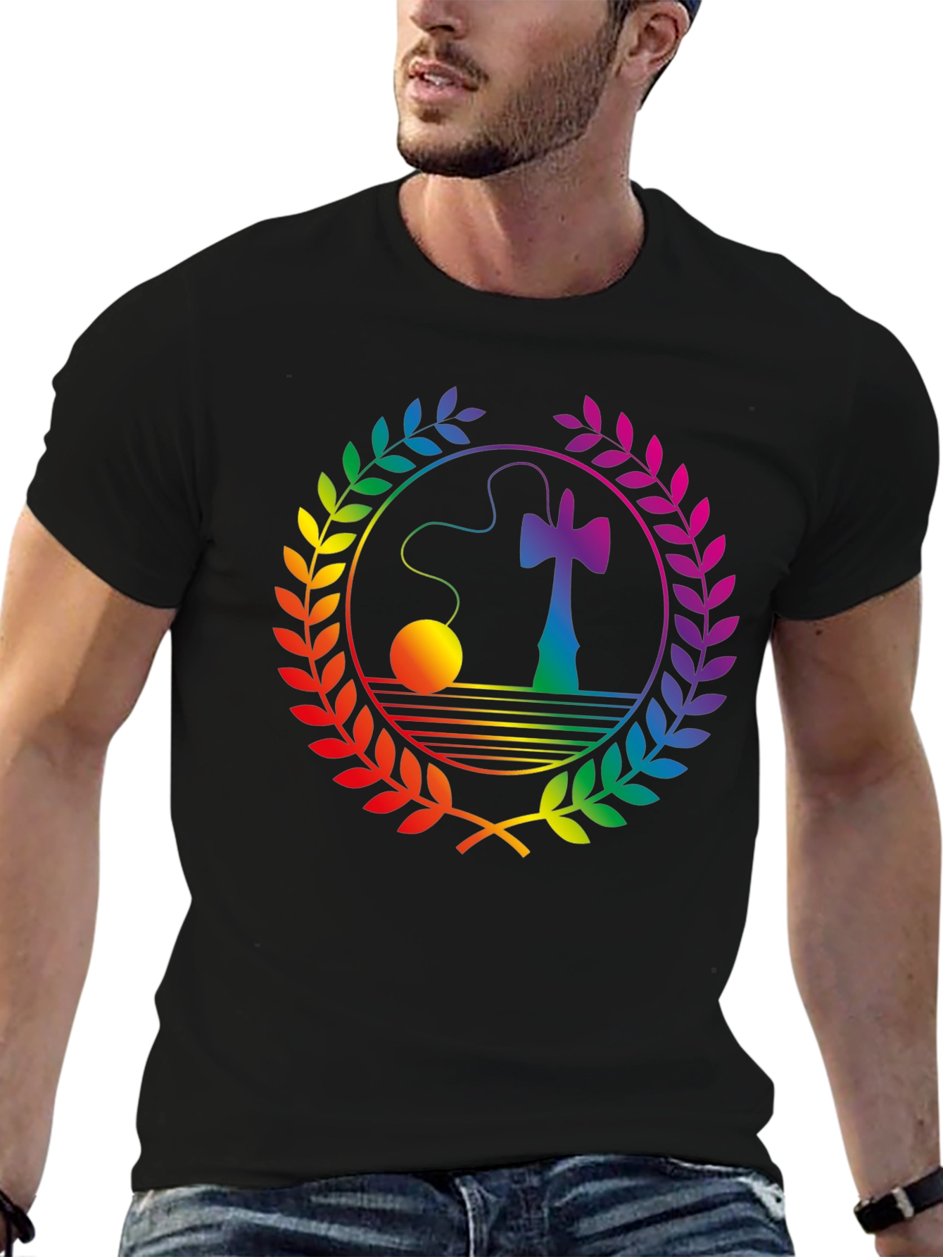 Rainbow Kendama T-Shirt