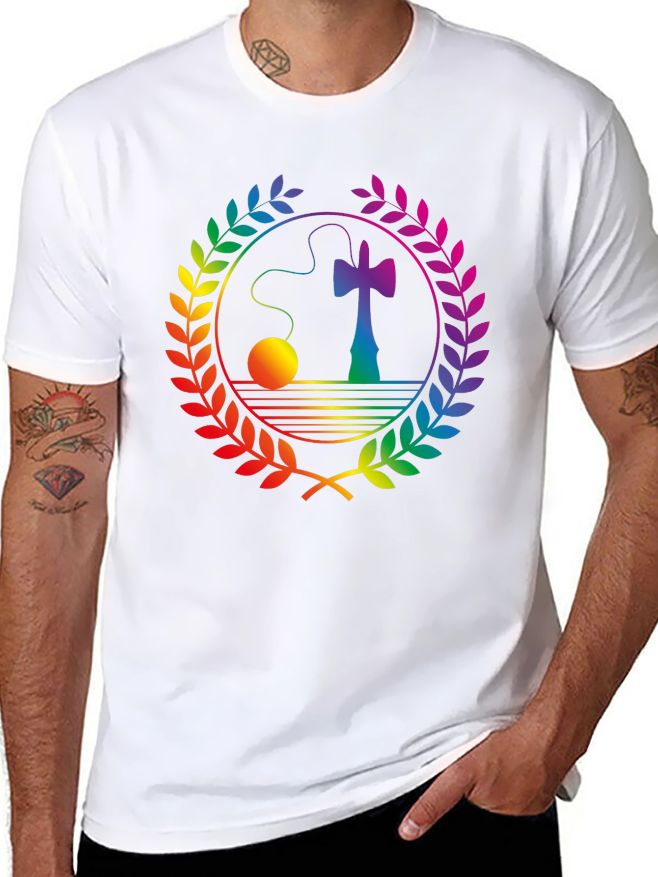 Rainbow Kendama T-Shirt